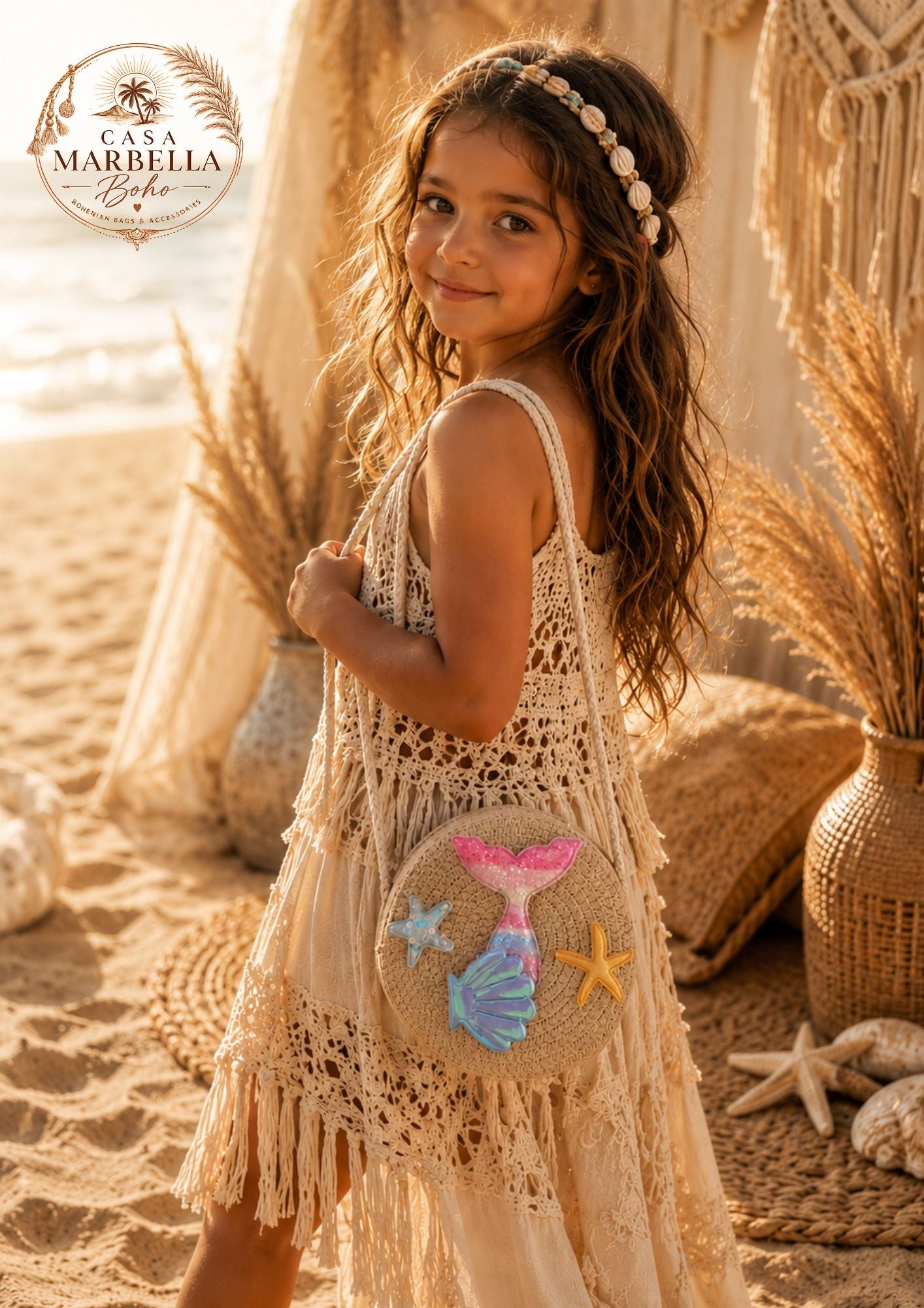 Casa Marbella Boho kids - mermaid bag