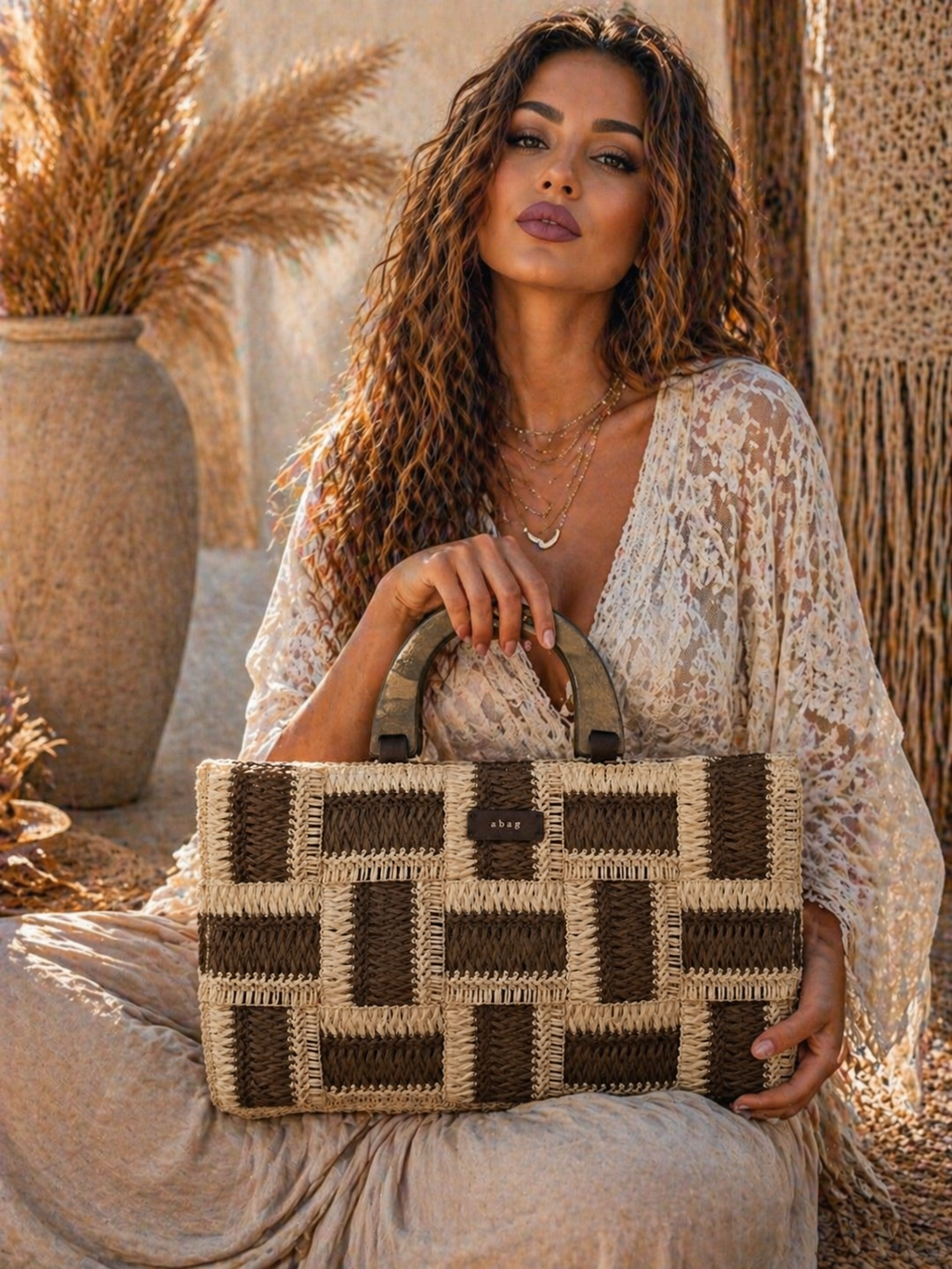 Casa Marbella Boho – Woven Beach Luxury Bag