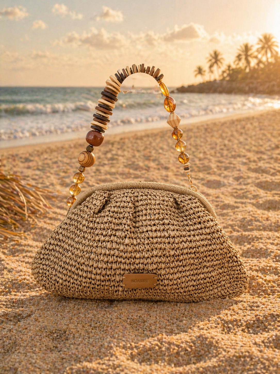 Casa Marbella Boho – Sunset Raffia Bag
