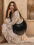Casa Marbella Boho – Midnight Fringe Bag
